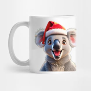 Koala Claus: Spreading Christmas Cheer Down Under! Mug